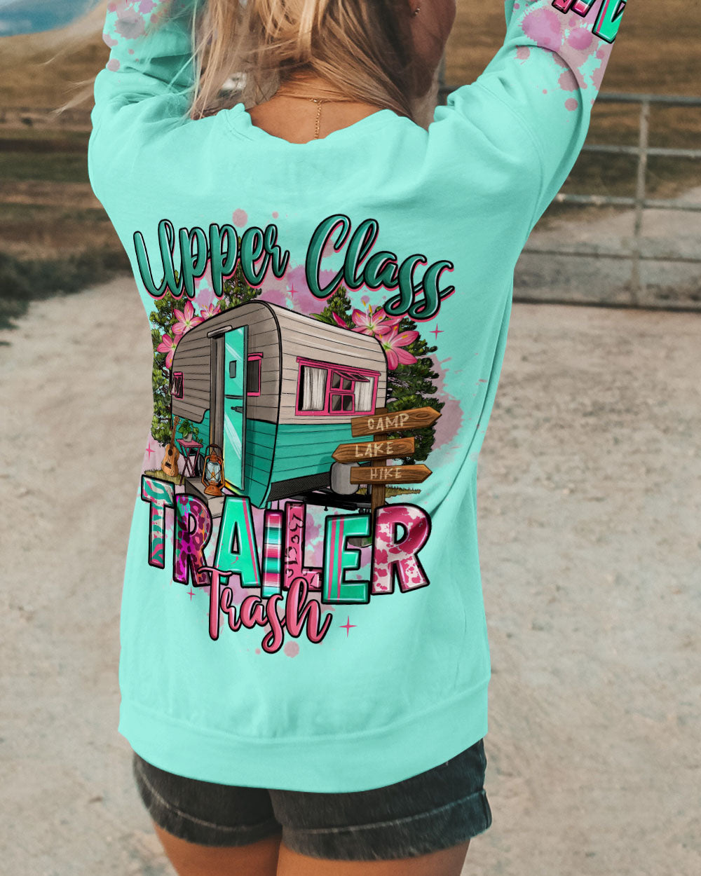 UPPER CLASS TRAILER TRASH ALL OVER PRINT - TLNT2006231