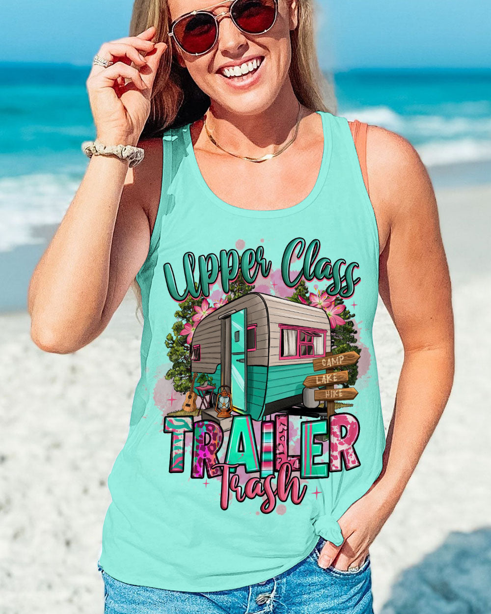 UPPER CLASS TRAILER TRASH ALL OVER PRINT - TLNT2006231