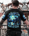 AND INTO THE FOREST I GO BIGFOOT FISHING ALL OVER PRINT - TLNT2102251