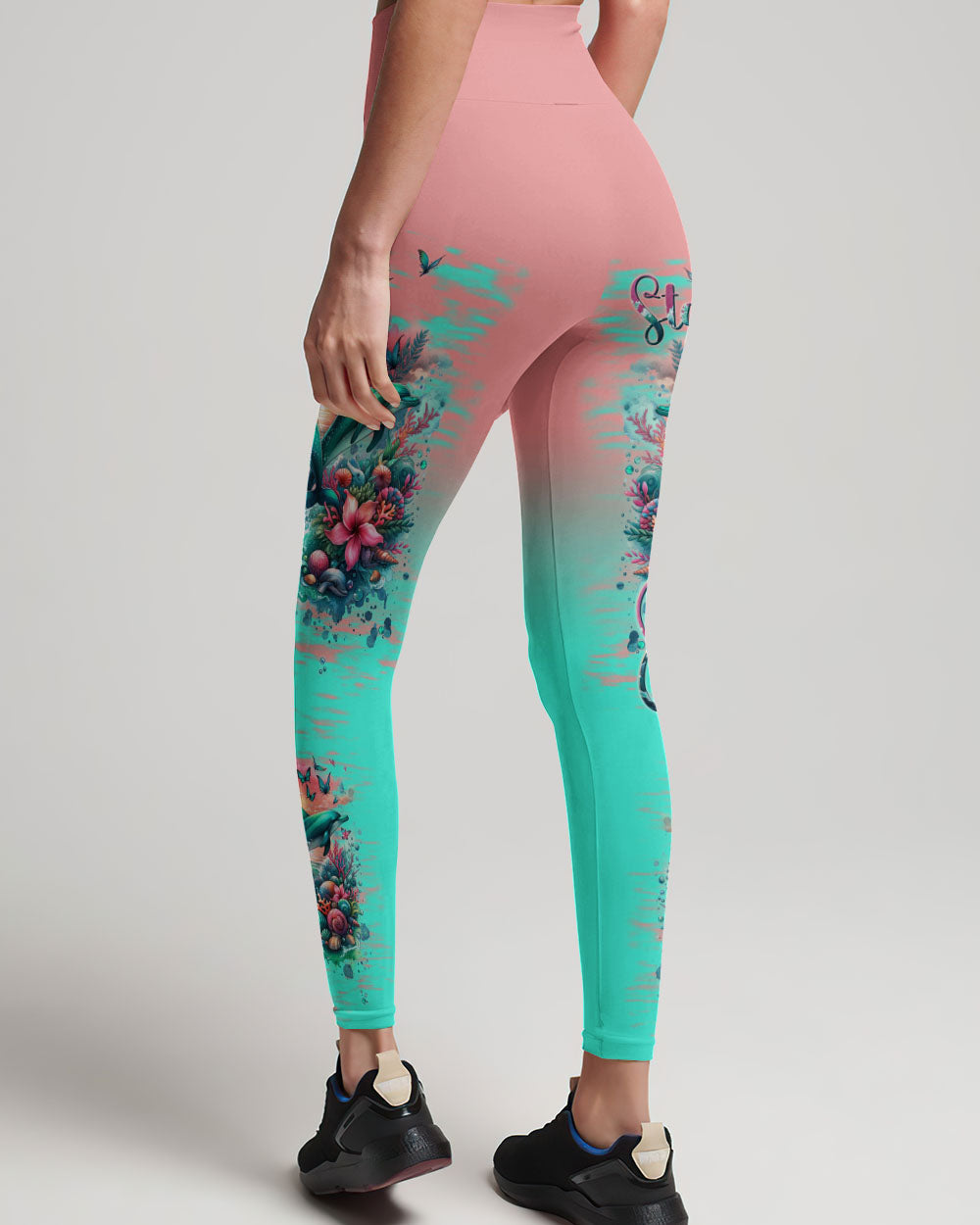 STAY WILD OCEAN CHILD DOLPHIN ALL OVER PRINT - TLNT2311231