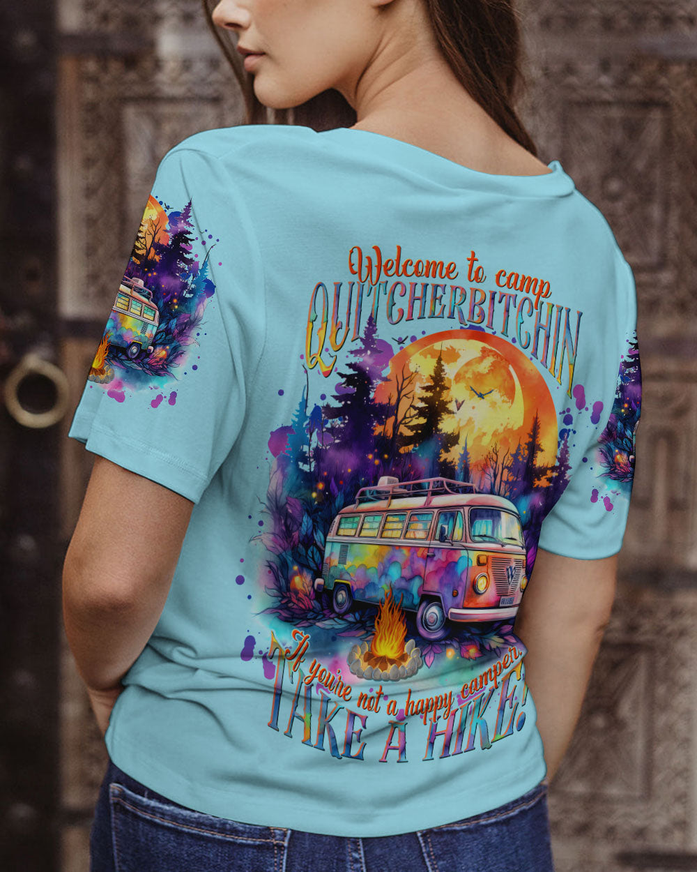 WELCOME TO CAMP ALL OVER PRINT - TLNT2408231