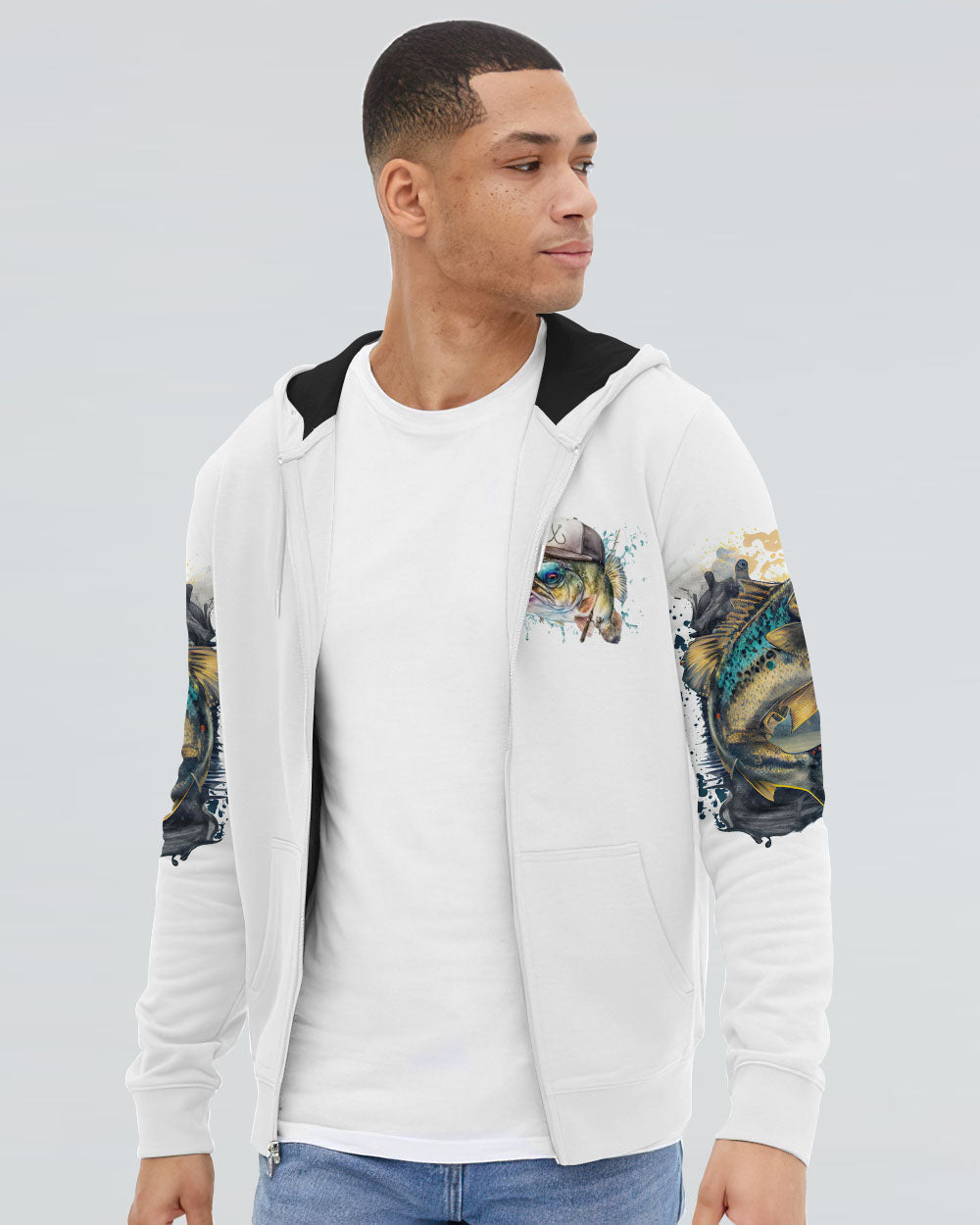 WISHIN' I WAS FISHIN' ALL OVER PRINT - TLNT2806232