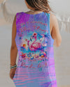 CAMPING FLIP FLOPS OCEAN KINDA GIRL FLAMINGO ALL OVER PRINT - TLNZ0602242