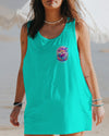 NOT ALL WHO WANDER ARE LOST COMPASS TURTLE ALL OVER PRINT - TLNZ0712231