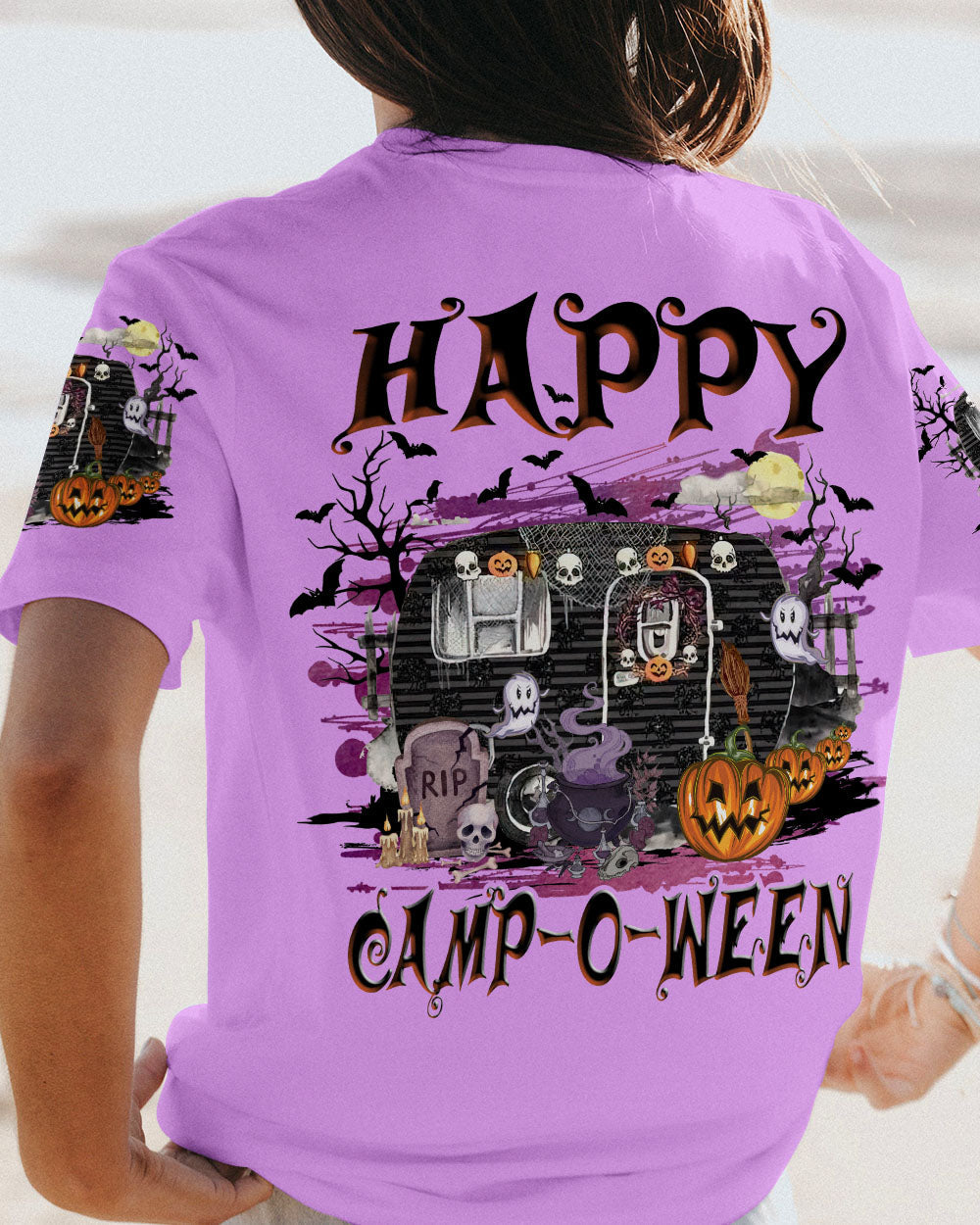 HAPPY CAMP-O-WEEN HALLOWEEN ALL OVER PRINT - TLNZ0908231