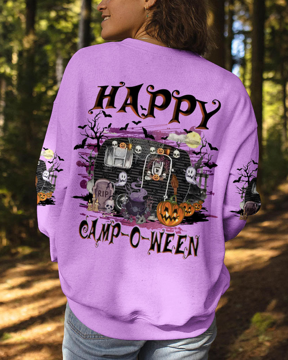 HAPPY CAMP-O-WEEN HALLOWEEN ALL OVER PRINT - TLNZ0908231