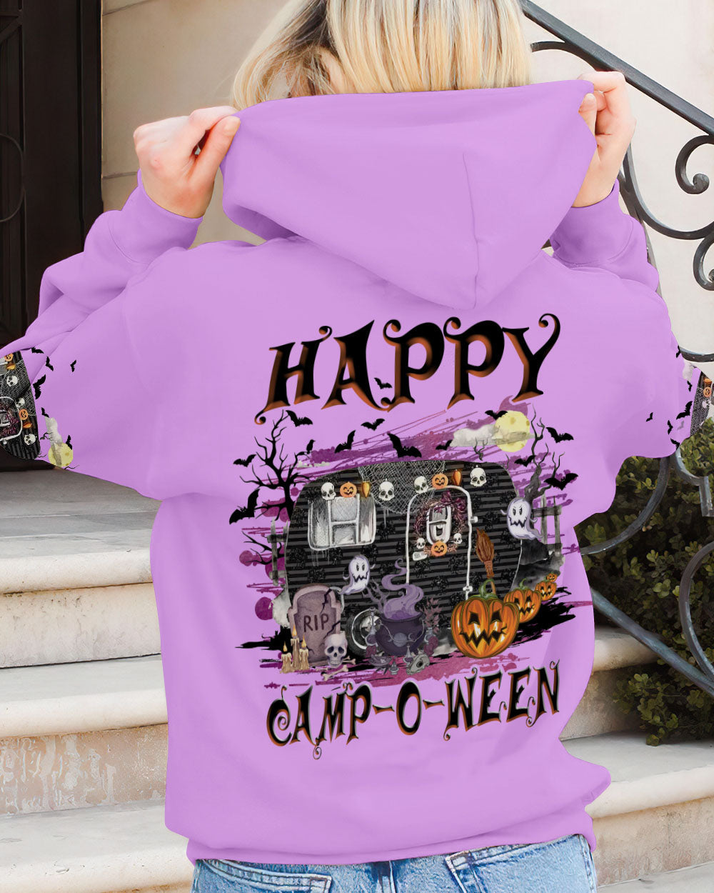 HAPPY CAMP-O-WEEN HALLOWEEN ALL OVER PRINT - TLNZ0908231