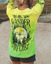 NOT ALL WHO WANDER ARE LOST COMPASS ALL OVER PRINT - TLNZ1408243
