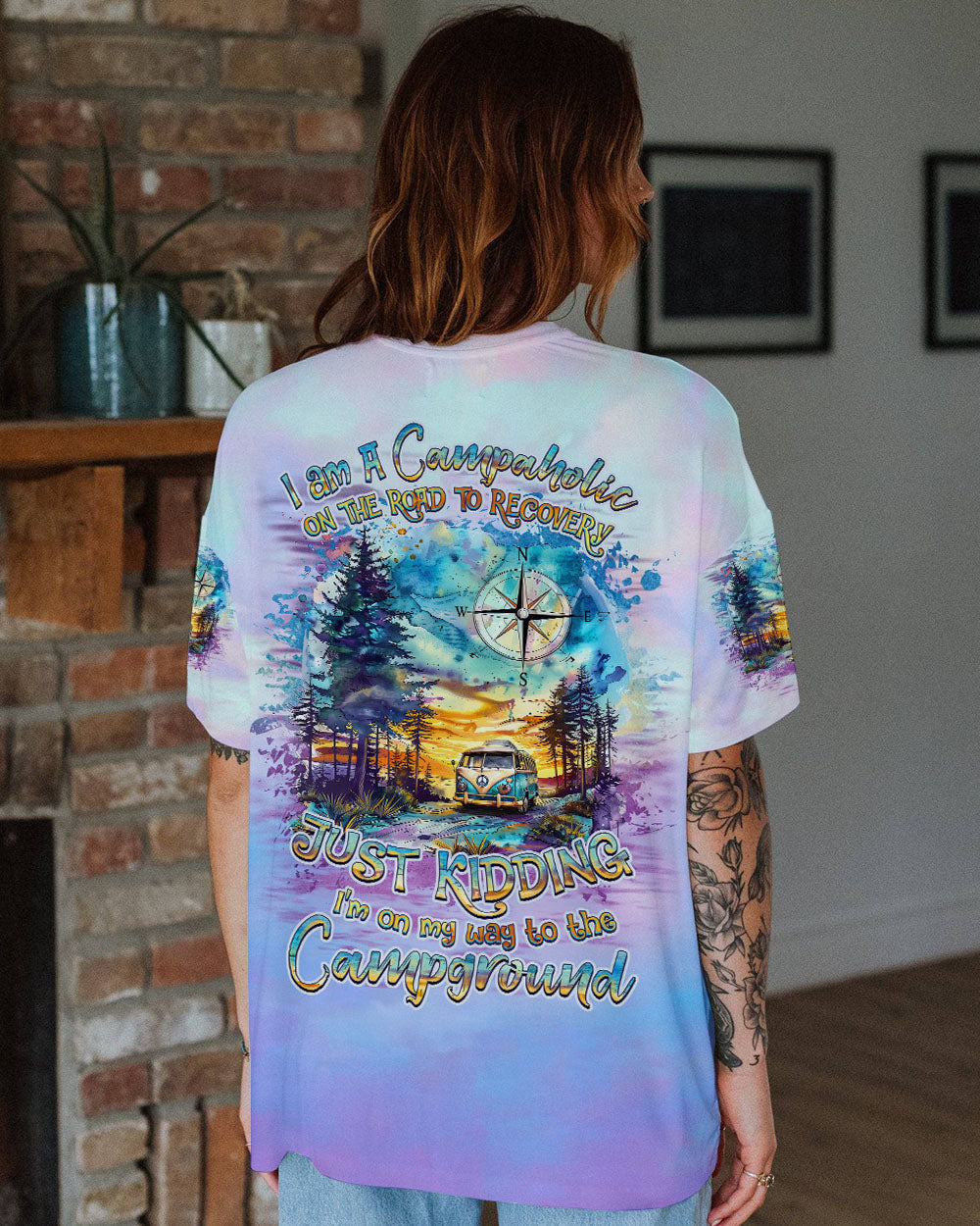 I AM A CAMPAHOLIC ALL OVER PRINT - TLNZ1510241