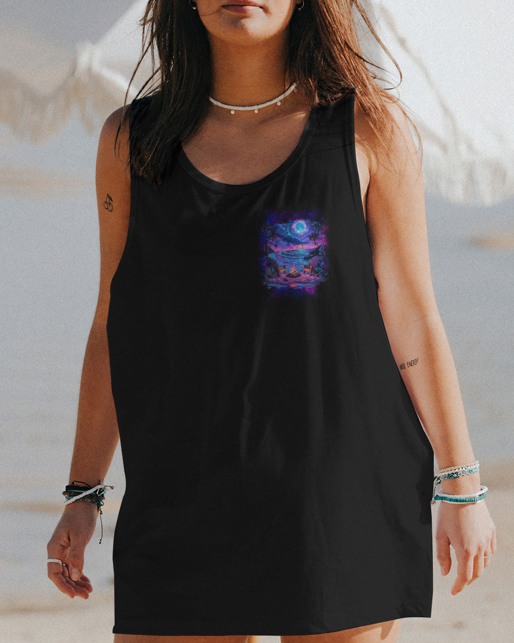MAKING MEMORIES ONE CAMPFIRE AT A TIME BEACH ALL OVER PRINT - TLNZ1603243