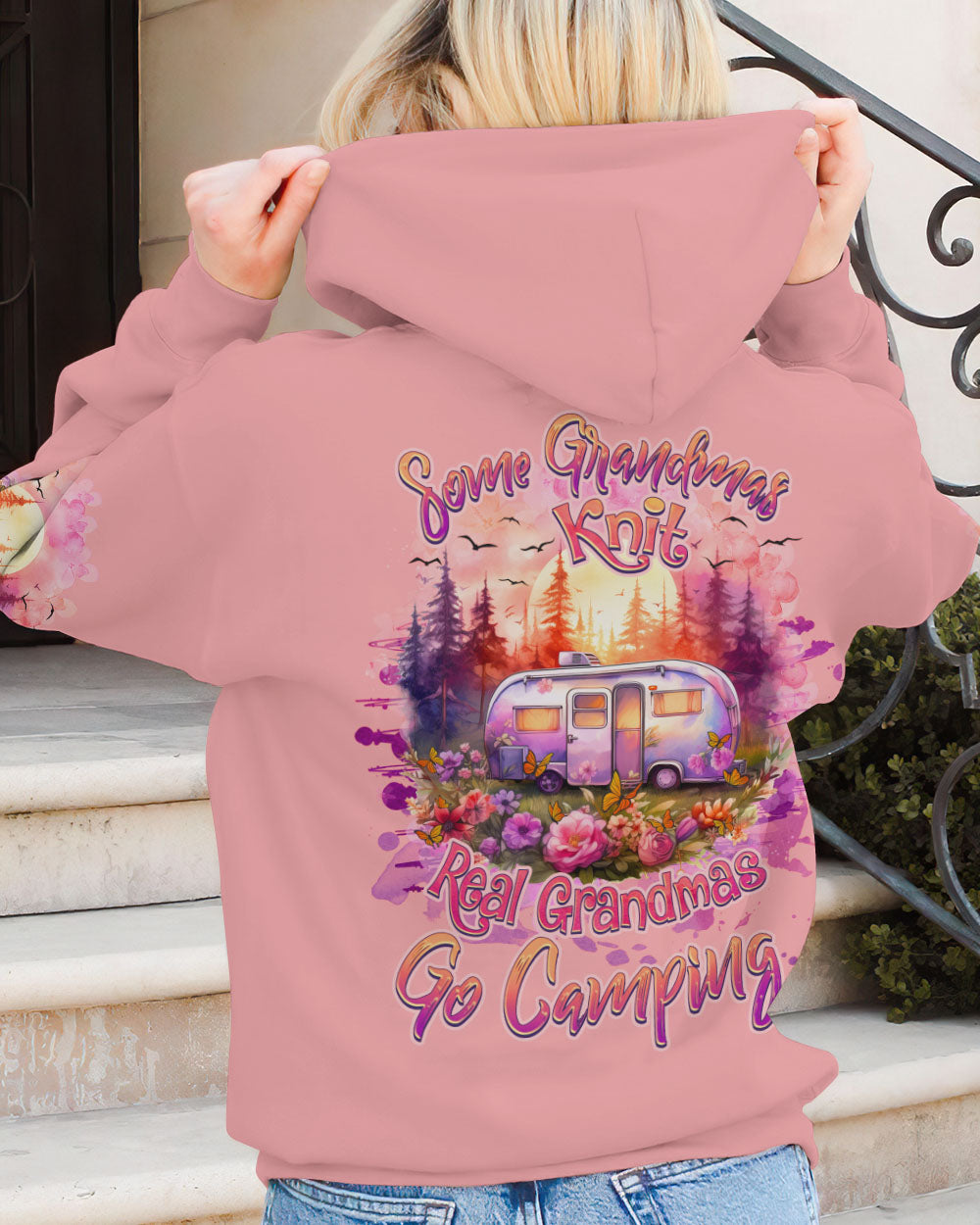 REAL GRANDMAS GO CAMPING ALL OVER PRINT - TLNZ1610232