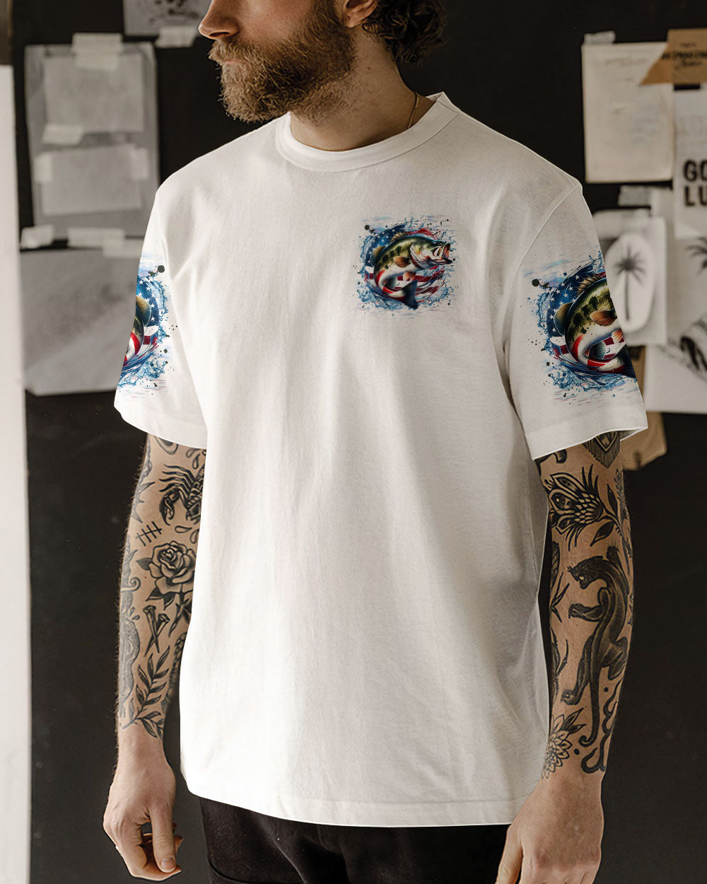 MAKING MEMORIES ONE FISH AT A TIME ALL OVER PRINT - TLNZ1909243