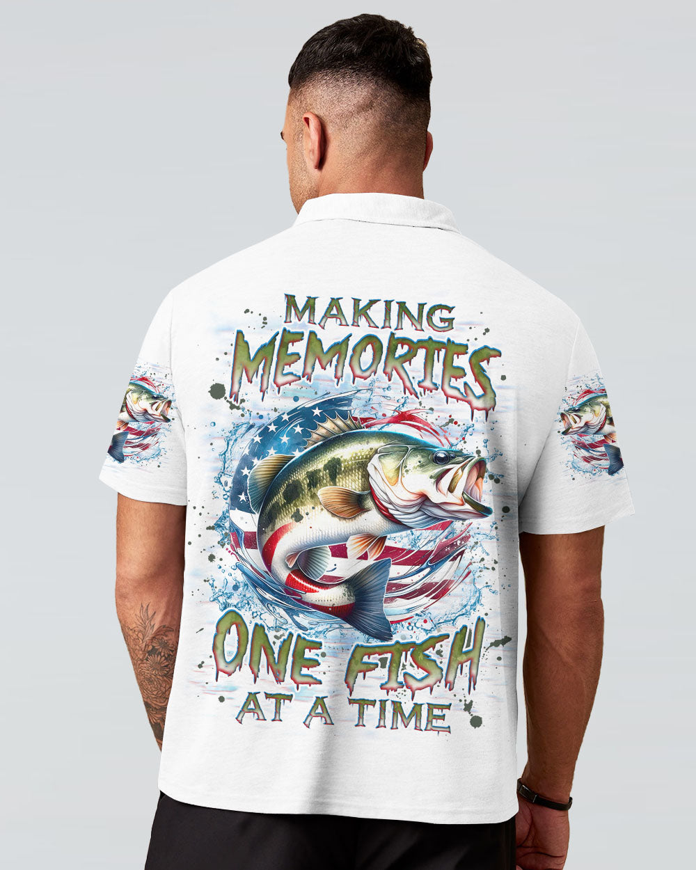 MAKING MEMORIES ONE FISH AT A TIME ALL OVER PRINT - TLNZ1909243