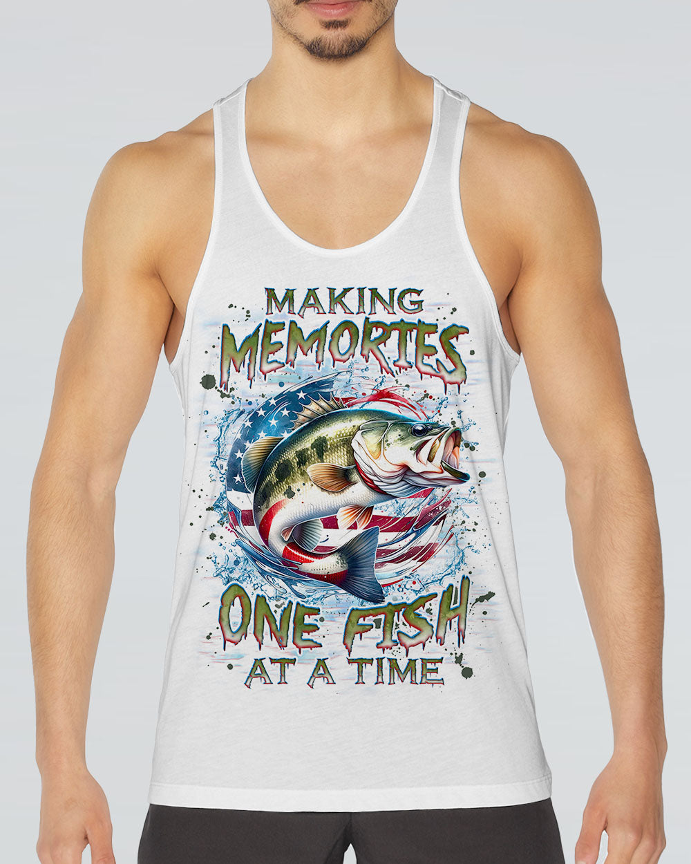 MAKING MEMORIES ONE FISH AT A TIME ALL OVER PRINT - TLNZ1909243