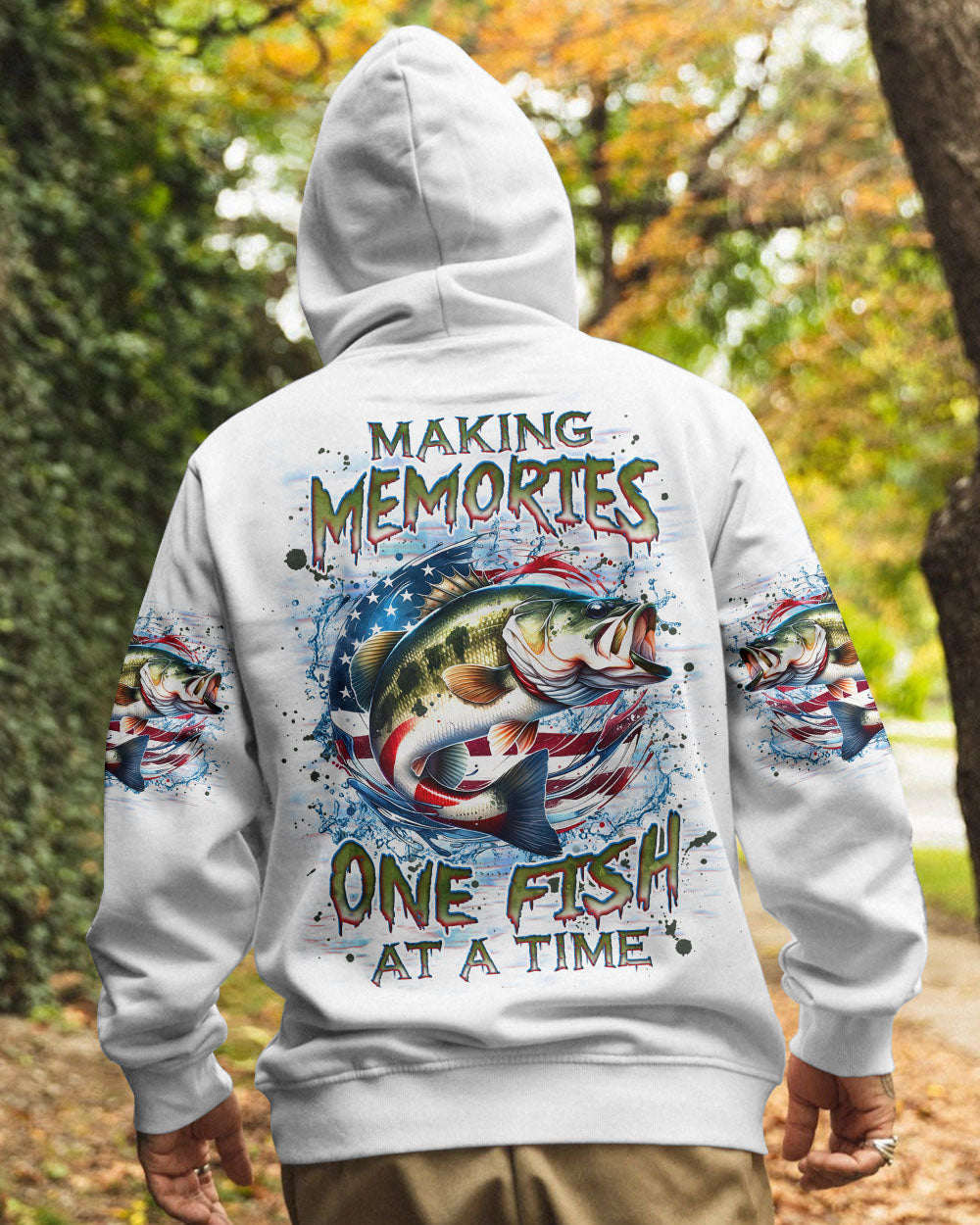 MAKING MEMORIES ONE FISH AT A TIME ALL OVER PRINT - TLNZ1909243