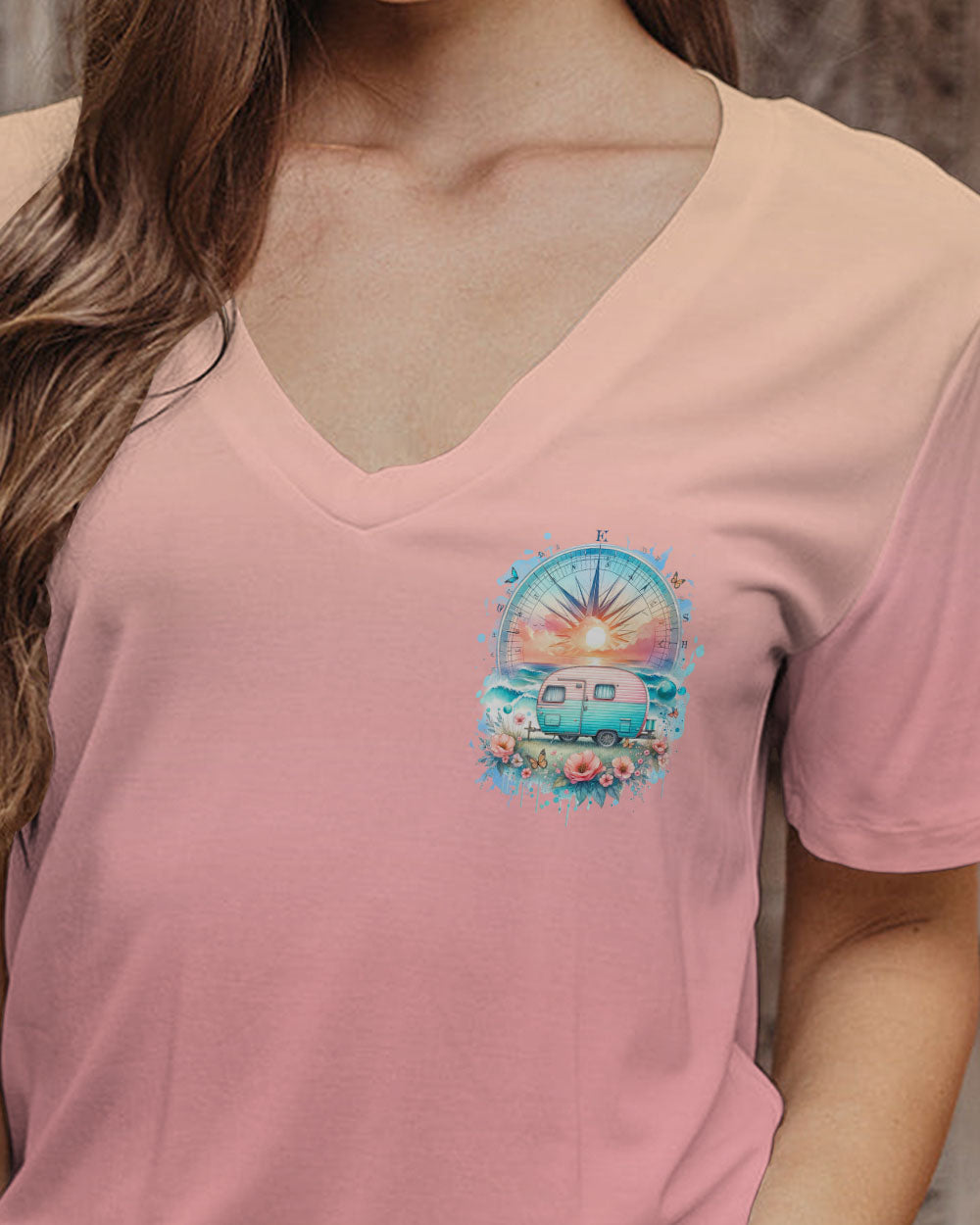 LIFE ROCKS WHEN YOUR HOME ROLLS COMPASS ALL OVER PRINT - TLNZ1912232