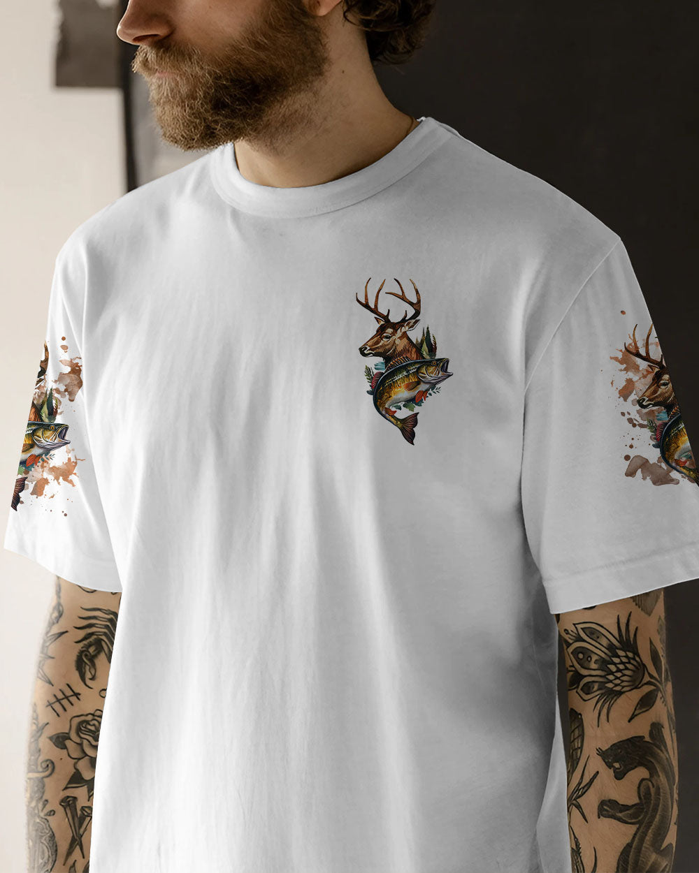 I'M NOT ALWAYS THINKING HUNTING FISHING ALL OVER PRINT - TLNZ2009232