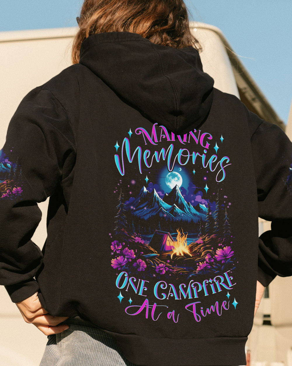 MAKING MEMORIES ONE CAMPFIRE AT A TIME ALL OVER PRINT - TLNZ2408231