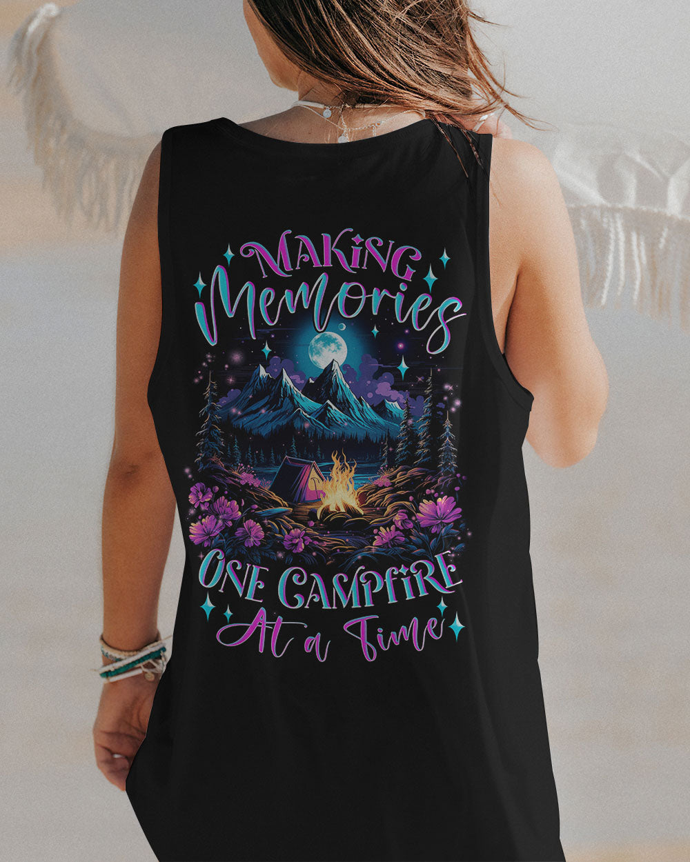 MAKING MEMORIES ONE CAMPFIRE AT A TIME ALL OVER PRINT - TLNZ2408231
