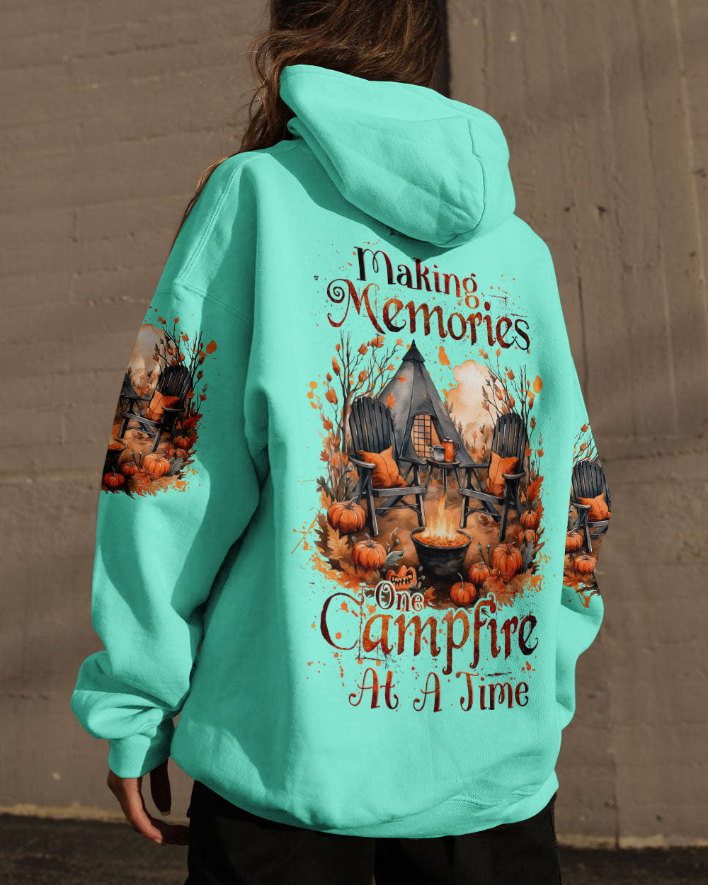 MAKING MEMORIES ONE CAMPFIRE AT A TIME ALL OVER PRINT - TLNZ2908233