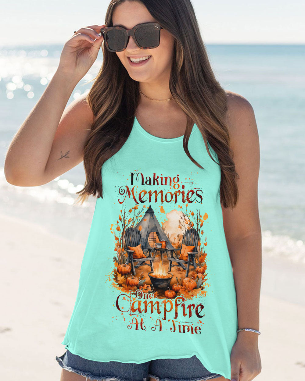MAKING MEMORIES ONE CAMPFIRE AT A TIME ALL OVER PRINT - TLNZ2908233