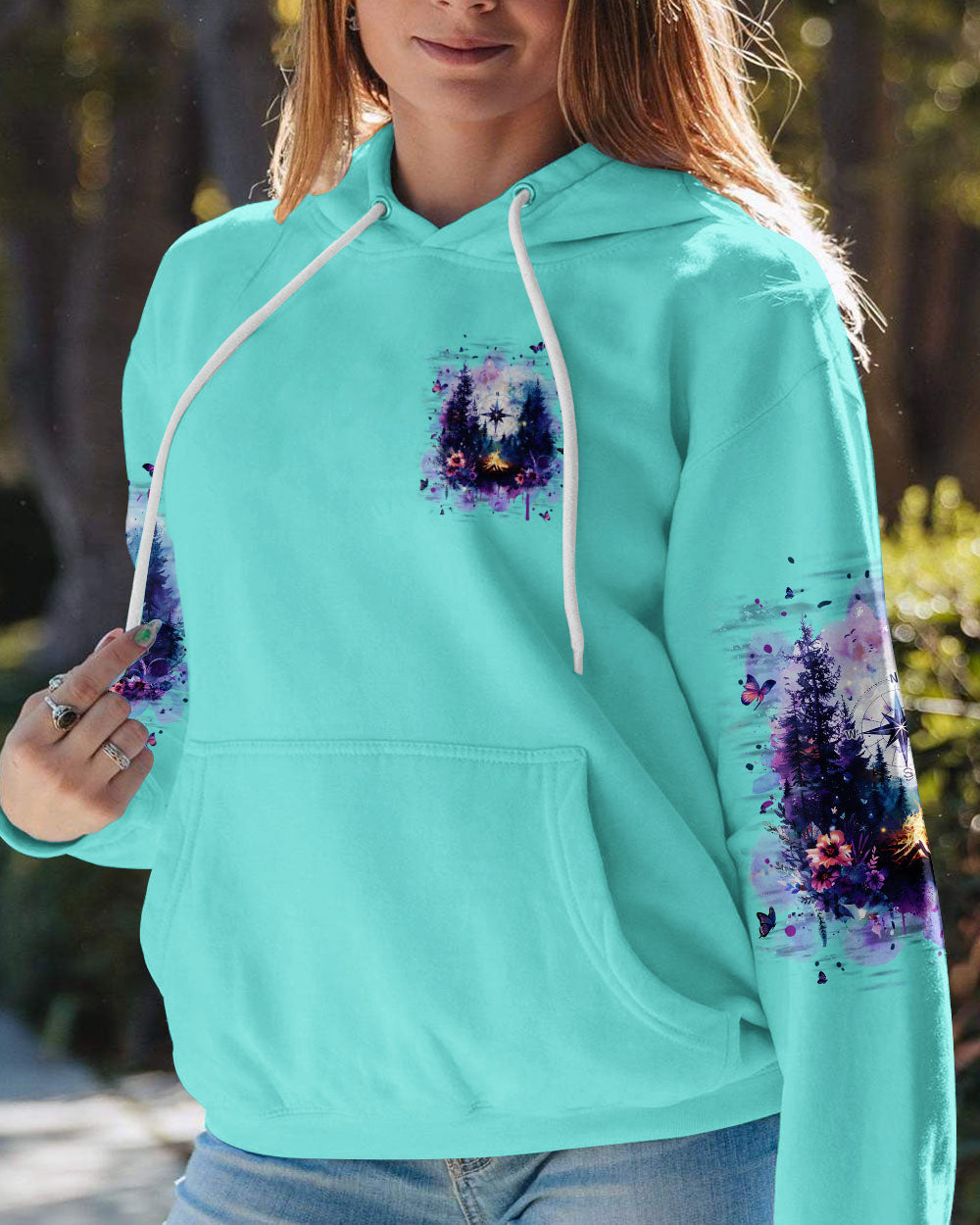 MAKING MEMORIES ONE CAMPFIRE AT A TIME ALL OVER PRINT - TLPQ1704241