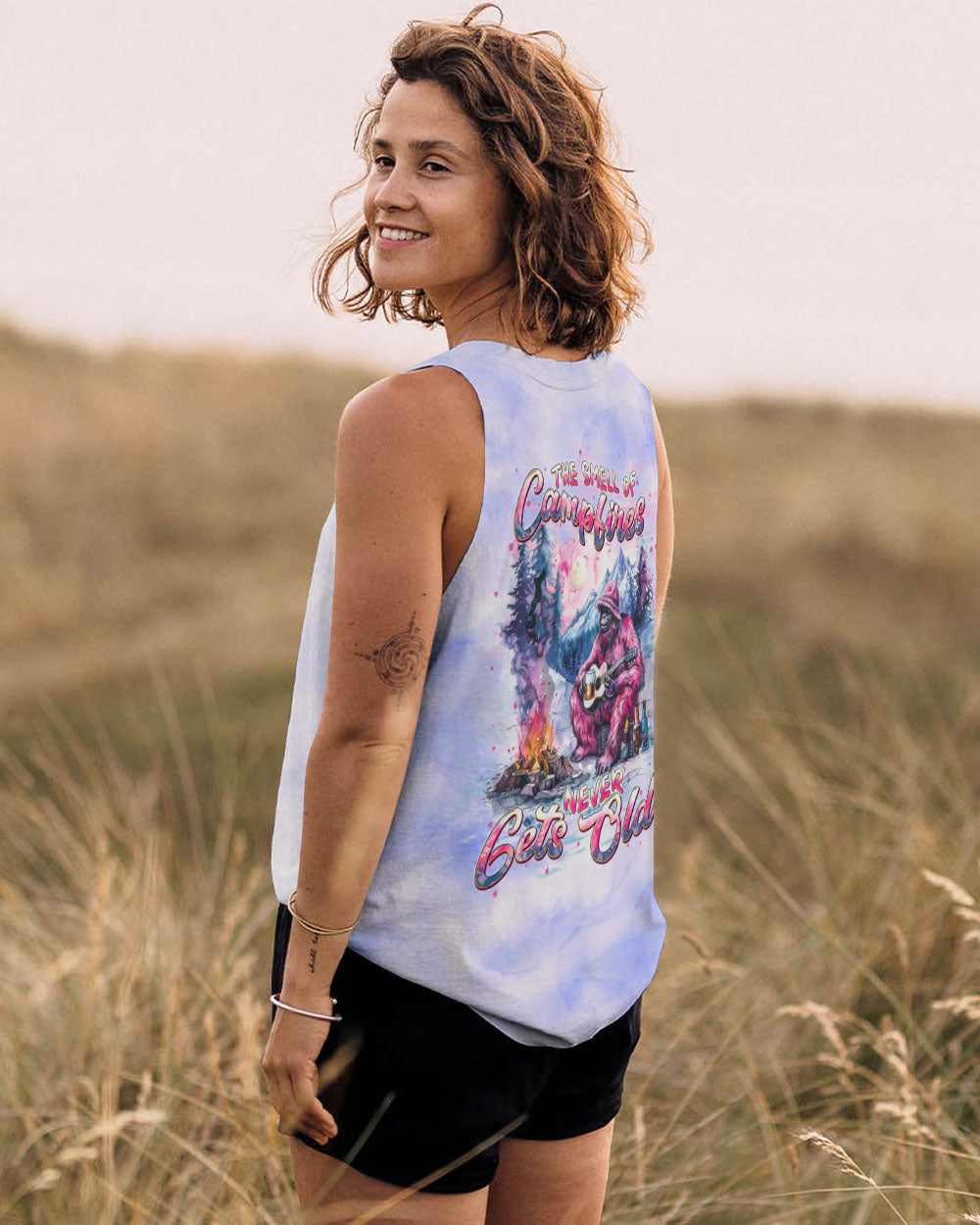 THE SMELL OF CAMPFIRES BIGFOOT ALL OVER PRINT  - TLPQ3110241