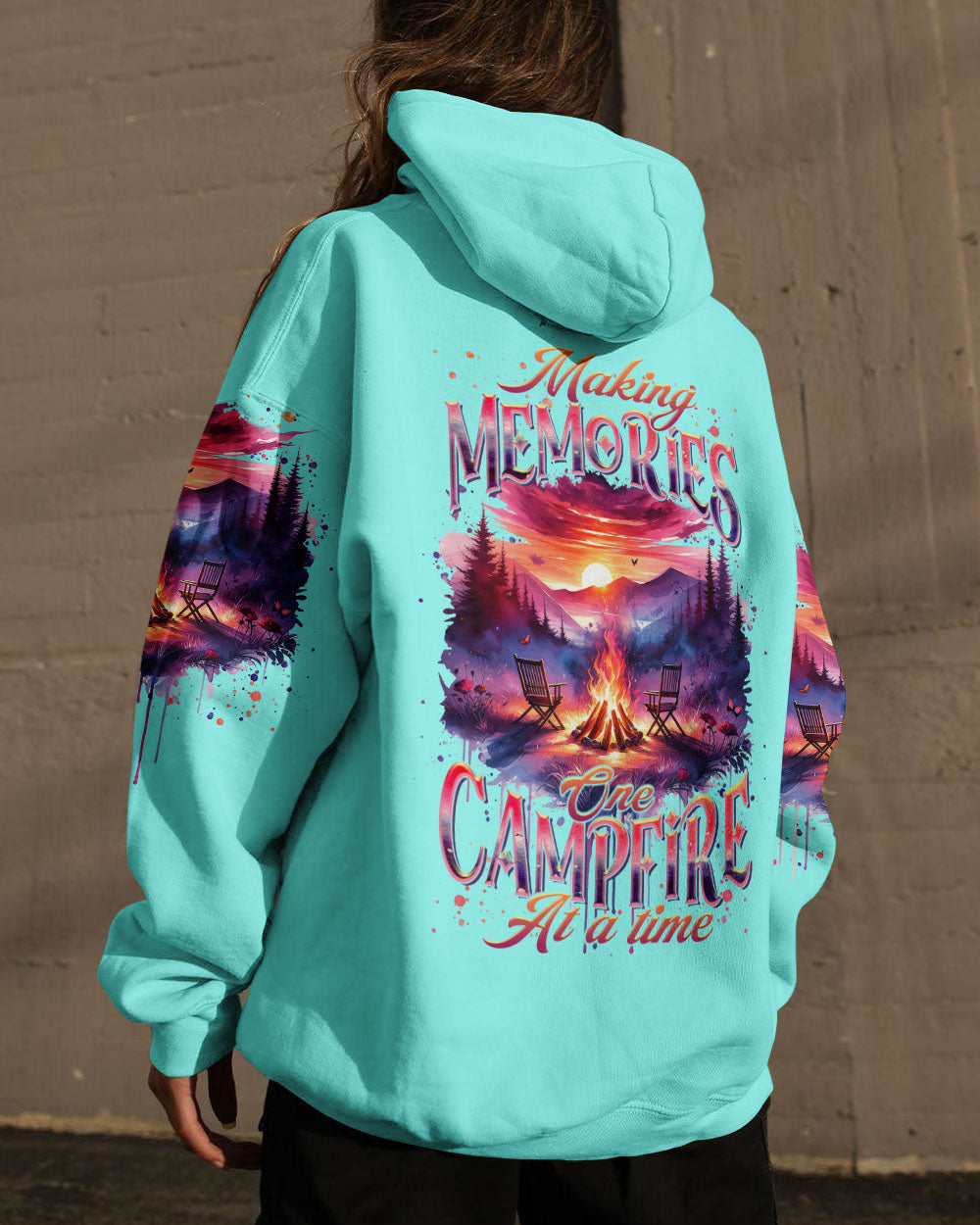 MAKING MEMORIES ONE CAMPFIRE AT A TIME ALL OVER PRINT - TLTR0301243