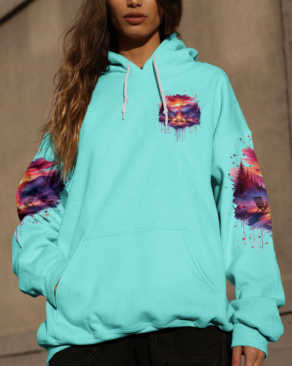 MAKING MEMORIES ONE CAMPFIRE AT A TIME ALL OVER PRINT - TLTR0301243