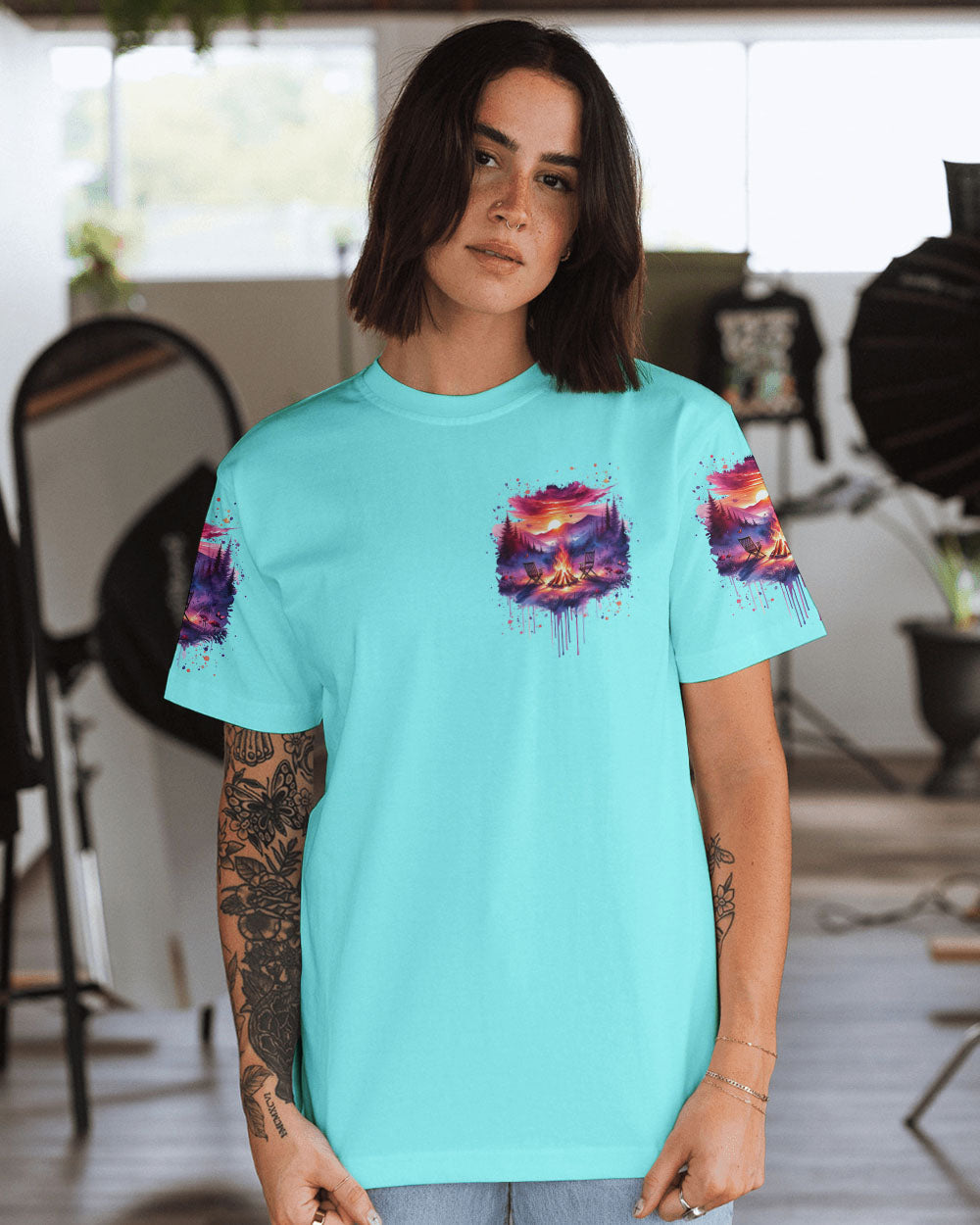 MAKING MEMORIES ONE CAMPFIRE AT A TIME ALL OVER PRINT - TLTR0301243