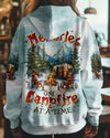 MAKING MEMORIES ONE CAMPFIRE AT A TIME  CHRISTMAS ALL OVER PRINT - TLTR0410244