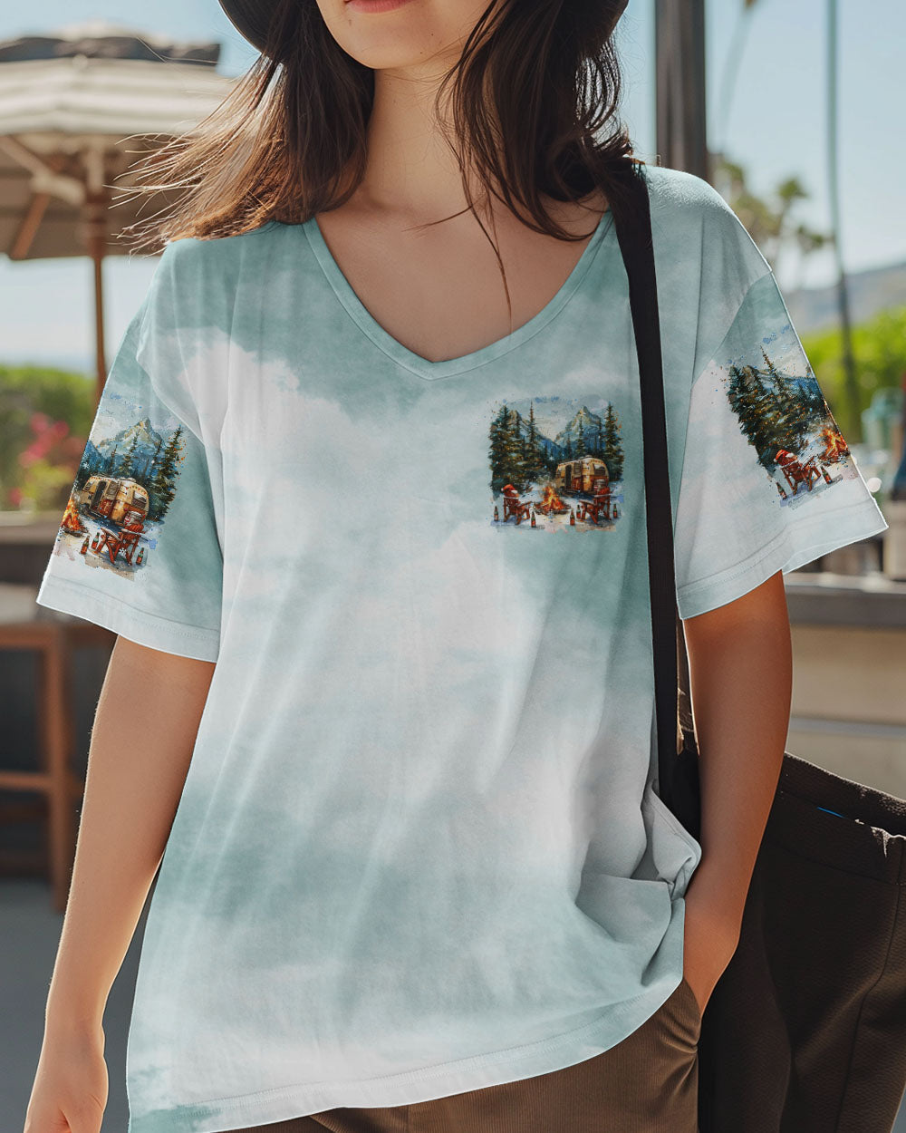 MAKING MEMORIES ONE CAMPFIRE AT A TIME  CHRISTMAS ALL OVER PRINT - TLTR0410244