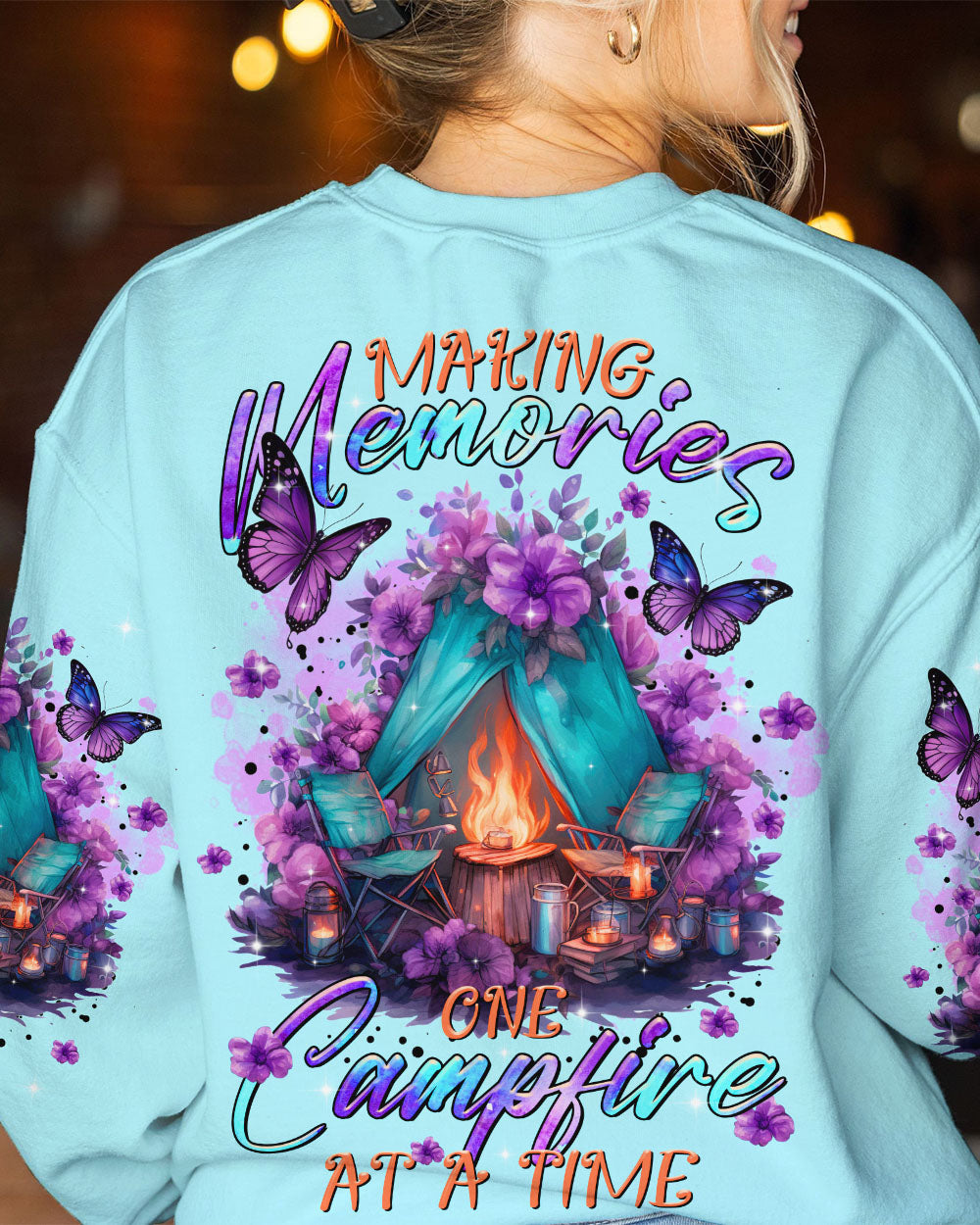 MAKING MEMORIES ONE CAMPFIRE AT A TIME ALL OVER PRINT - TLTR0609234