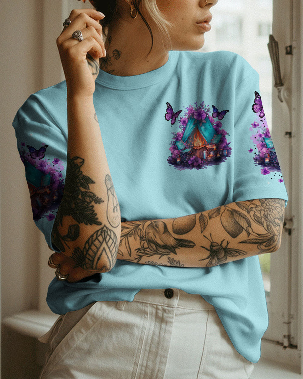 MAKING MEMORIES ONE CAMPFIRE AT A TIME ALL OVER PRINT - TLTR0609234