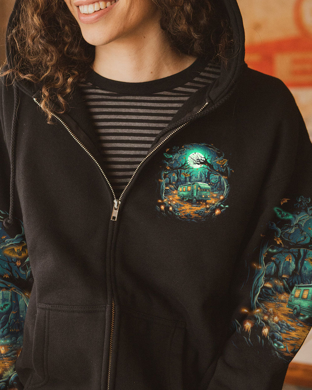 NOT ALL WHO WANDER ARE LOST HALLOWEEN ALL OVER PRINT - TLTR1208231