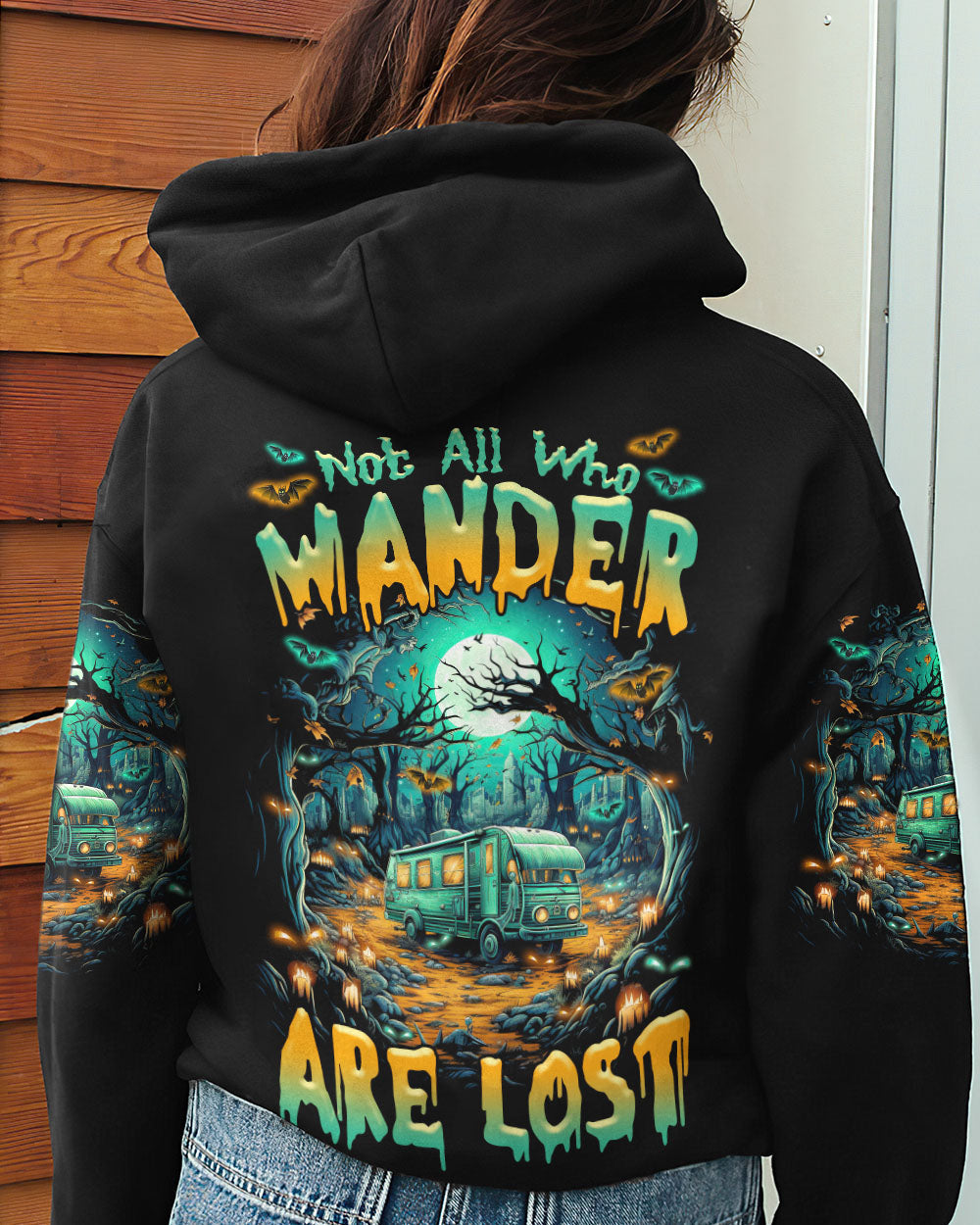 NOT ALL WHO WANDER ARE LOST HALLOWEEN ALL OVER PRINT - TLTR1208231