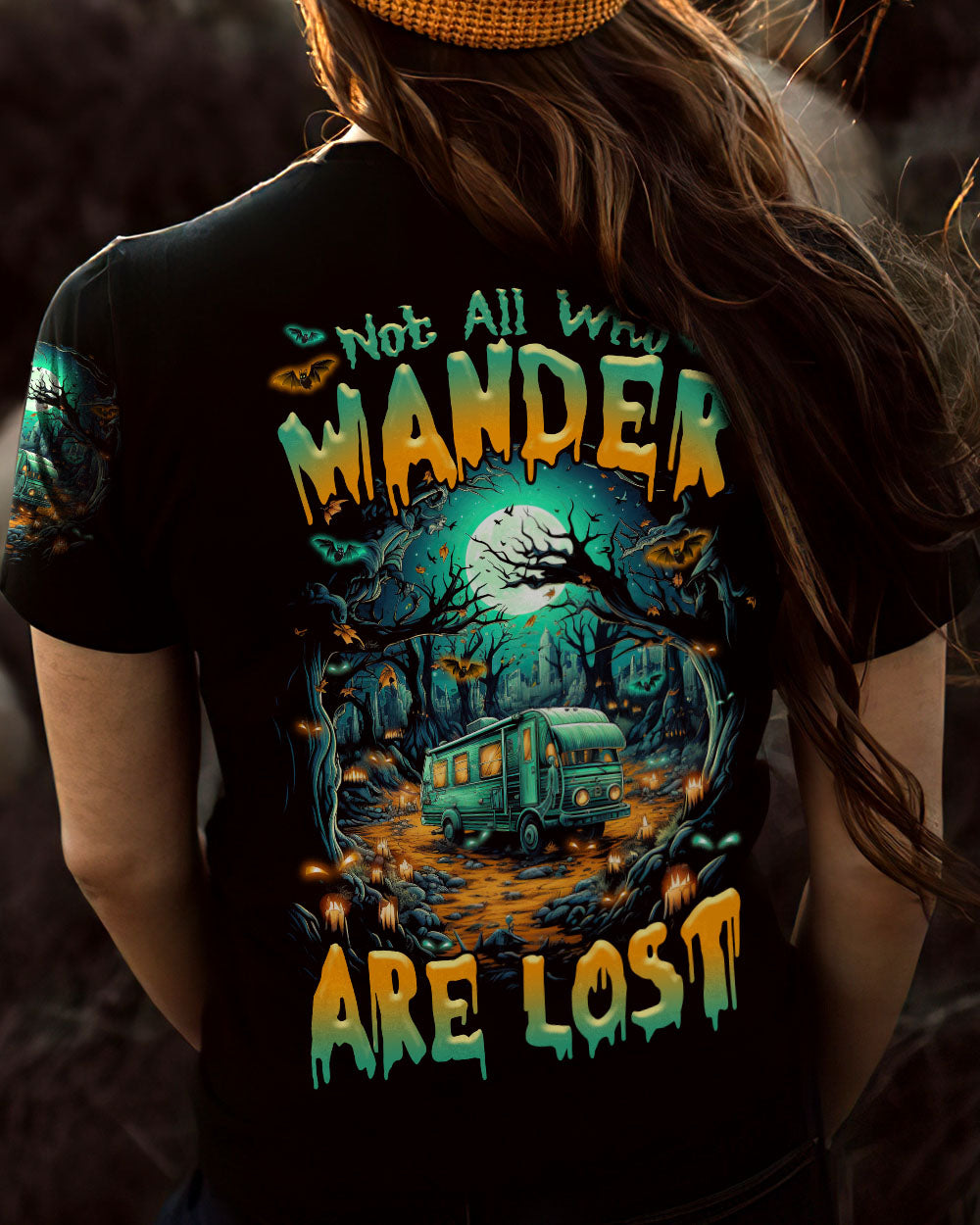 NOT ALL WHO WANDER ARE LOST HALLOWEEN ALL OVER PRINT - TLTR1208231