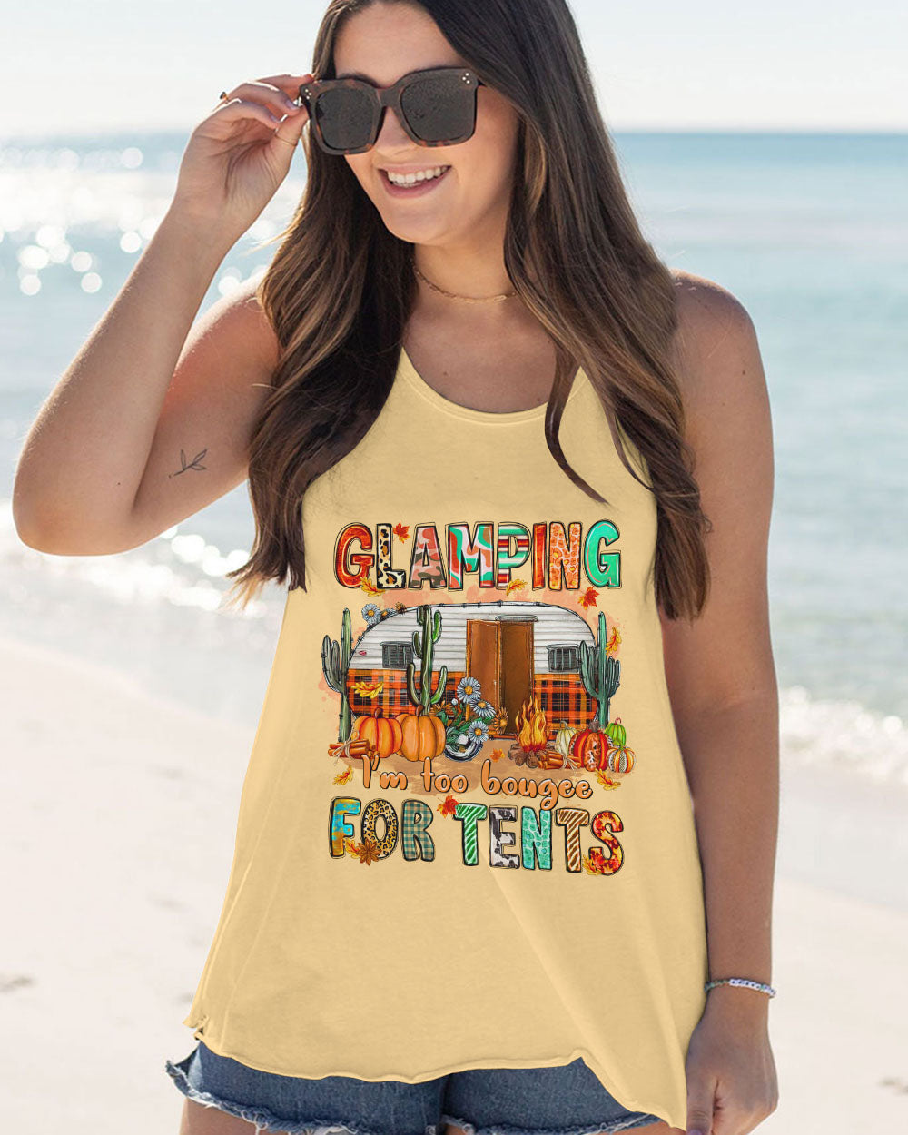 GLAMPING I'M TO BOUGEE ALL OVER PRINT - TLTR1307232