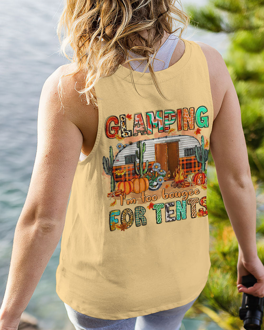 GLAMPING I'M TO BOUGEE ALL OVER PRINT - TLTR1307232