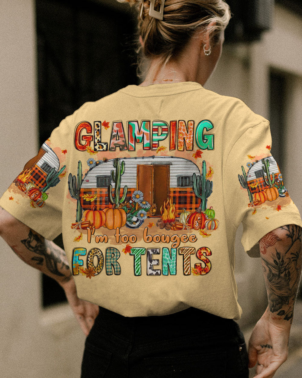GLAMPING I'M TO BOUGEE ALL OVER PRINT - TLTR1307232