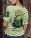 MY BROOM BROKE SO NOW HALLOWEEN CAMPING ALL OVER PRINT - TLTR1408233