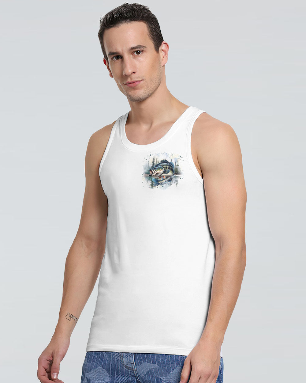 BORN TO FISH ALL OVER PRINT - TLTR1709243