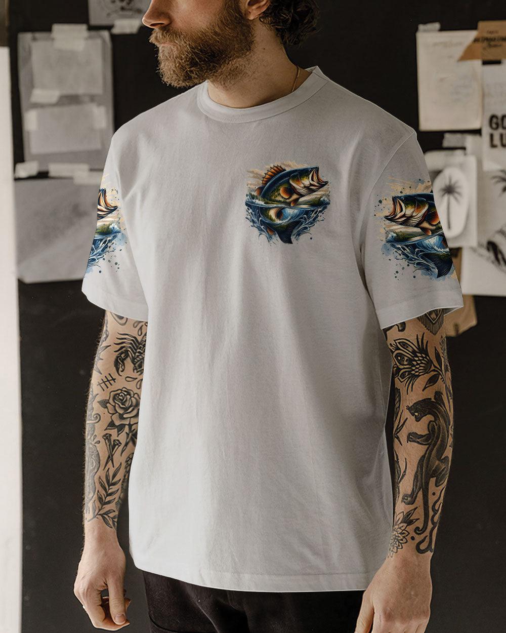 MAKING MEMORIES ONE FISH AT A TIME ALL OVER PRINT - TLTR1809245