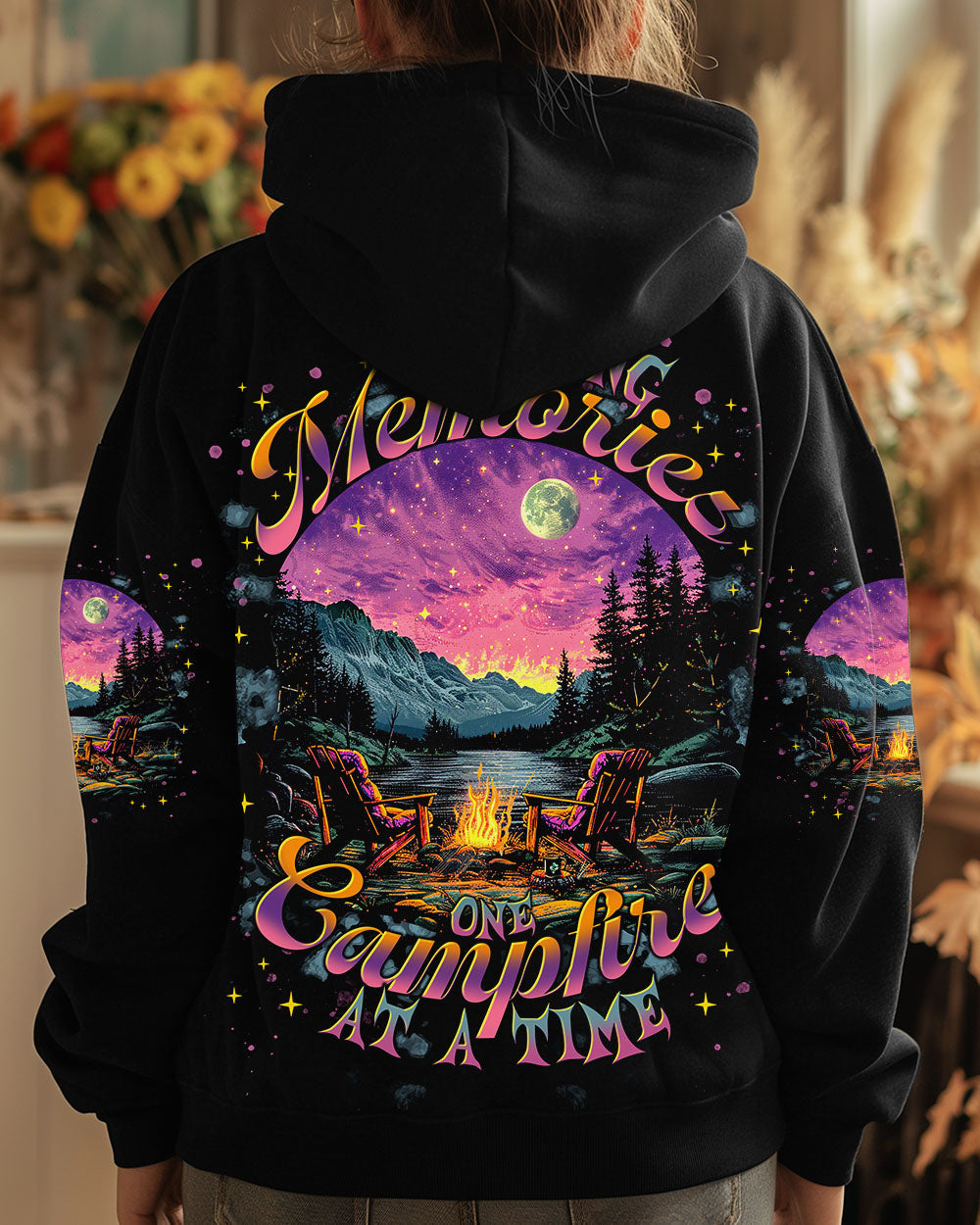 MAKING MEMORIES ONE CAMPFIRE AT A TIME ALL OVER PRINT -  TLTR1902252
