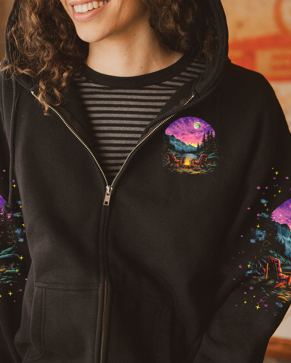 MAKING MEMORIES ONE CAMPFIRE AT A TIME ALL OVER PRINT -  TLTR1902252