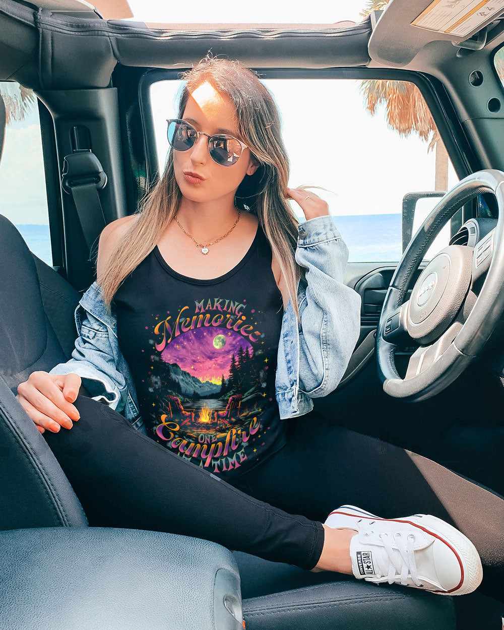 MAKING MEMORIES ONE CAMPFIRE AT A TIME ALL OVER PRINT -  TLTR1902252
