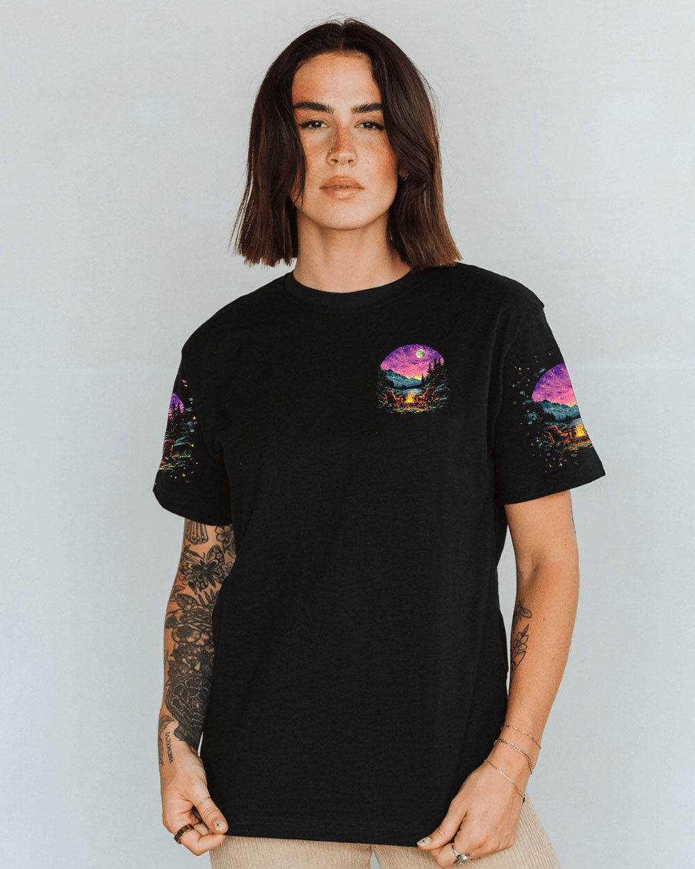 MAKING MEMORIES ONE CAMPFIRE AT A TIME ALL OVER PRINT -  TLTR1902252