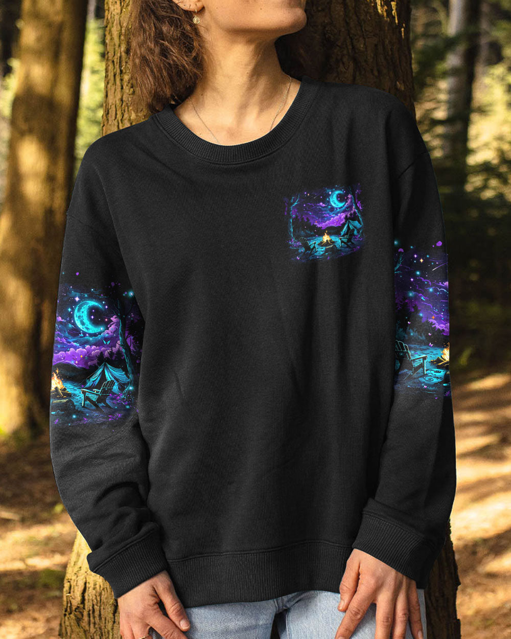 MAKING MEMORIES ONE CAMPFIRE AT A TIME ALL OVER PRINT - TLTR2309242
