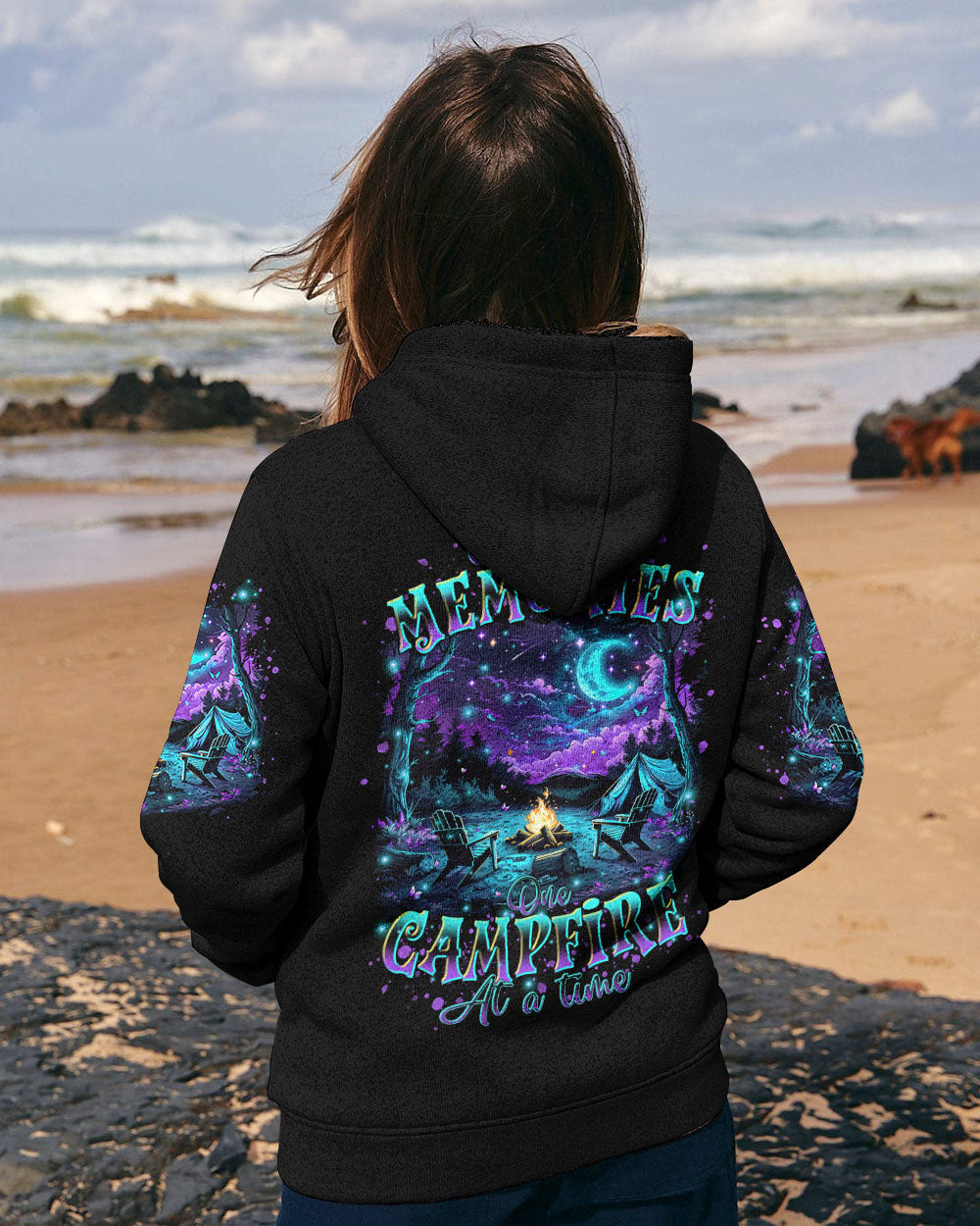 MAKING MEMORIES ONE CAMPFIRE AT A TIME ALL OVER PRINT - TLTR2309242