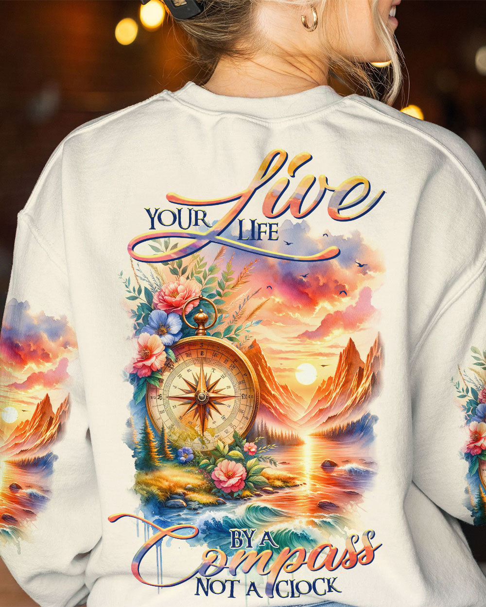 LIVE YOUR LIFE BY A COMPASS ALL OVER PRINT - TLTR2610231